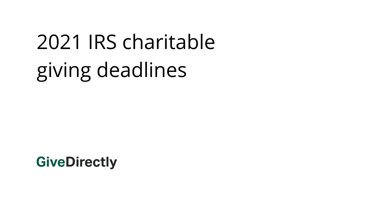 When is the last day to donate for taxes ? Find Out Now!